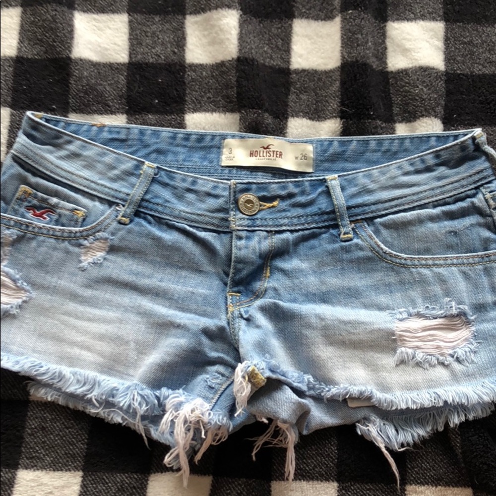 Hollister jean shorts